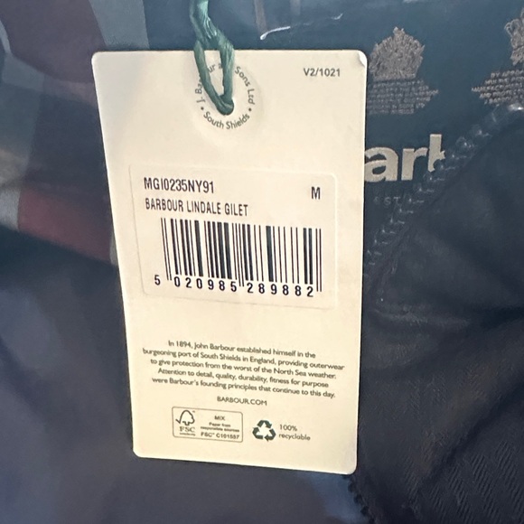 Barbour quilted vest - Picture 5 of 5